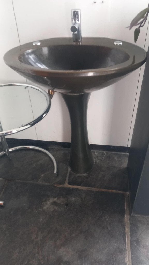 Lavabo, wastafel vintage, Bricolage & Construction, Sanitaire, Enlèvement, Utilisé, Chrome, Lavabo