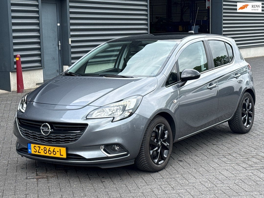 Opel Corsa 1.4-16V Design Edition, Cruise control, Airco, PD, Autos, Argent ou Gris, Euro 6, 1137 kg, Electronic Stability Program (ESP)