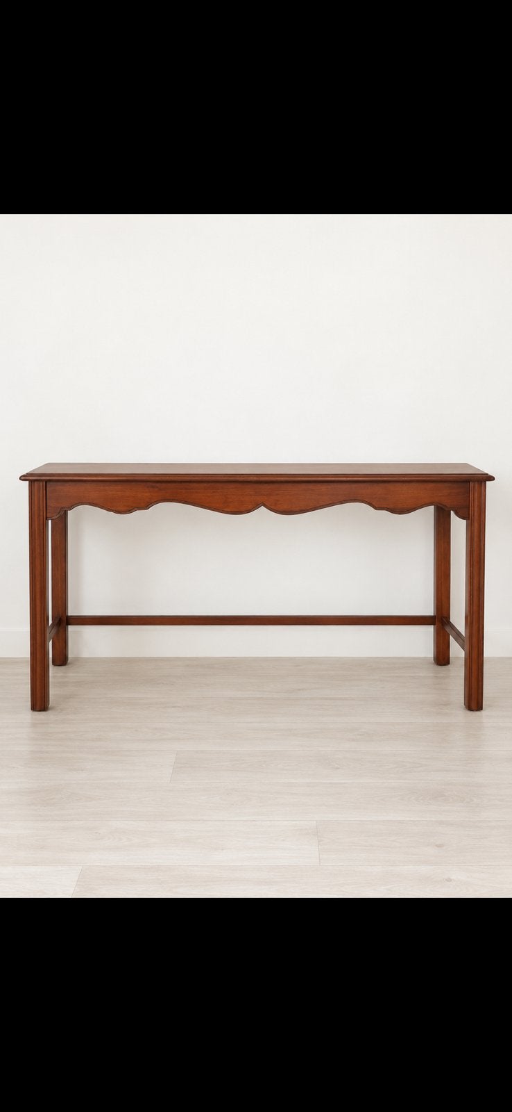 Wooden console table / hallway table – 140  40  70 cm, Ophalen, Zo goed als nieuw