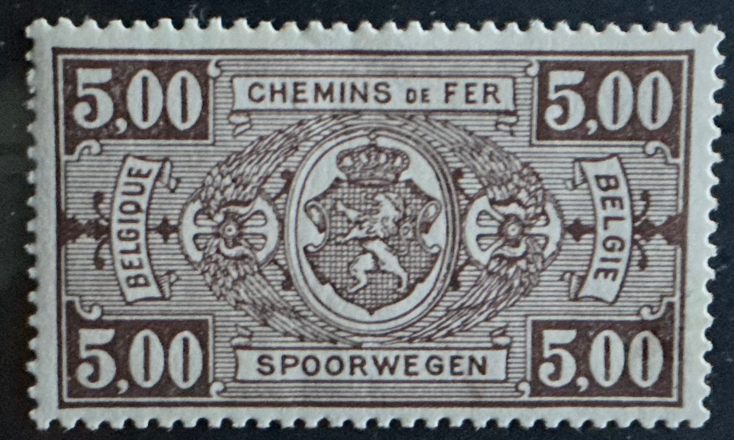 LOT 862. OBP : TR211. VLH., Timbres & Monnaies, Enlèvement ou Envoi, Non oblitéré, Trains, Gomme originale