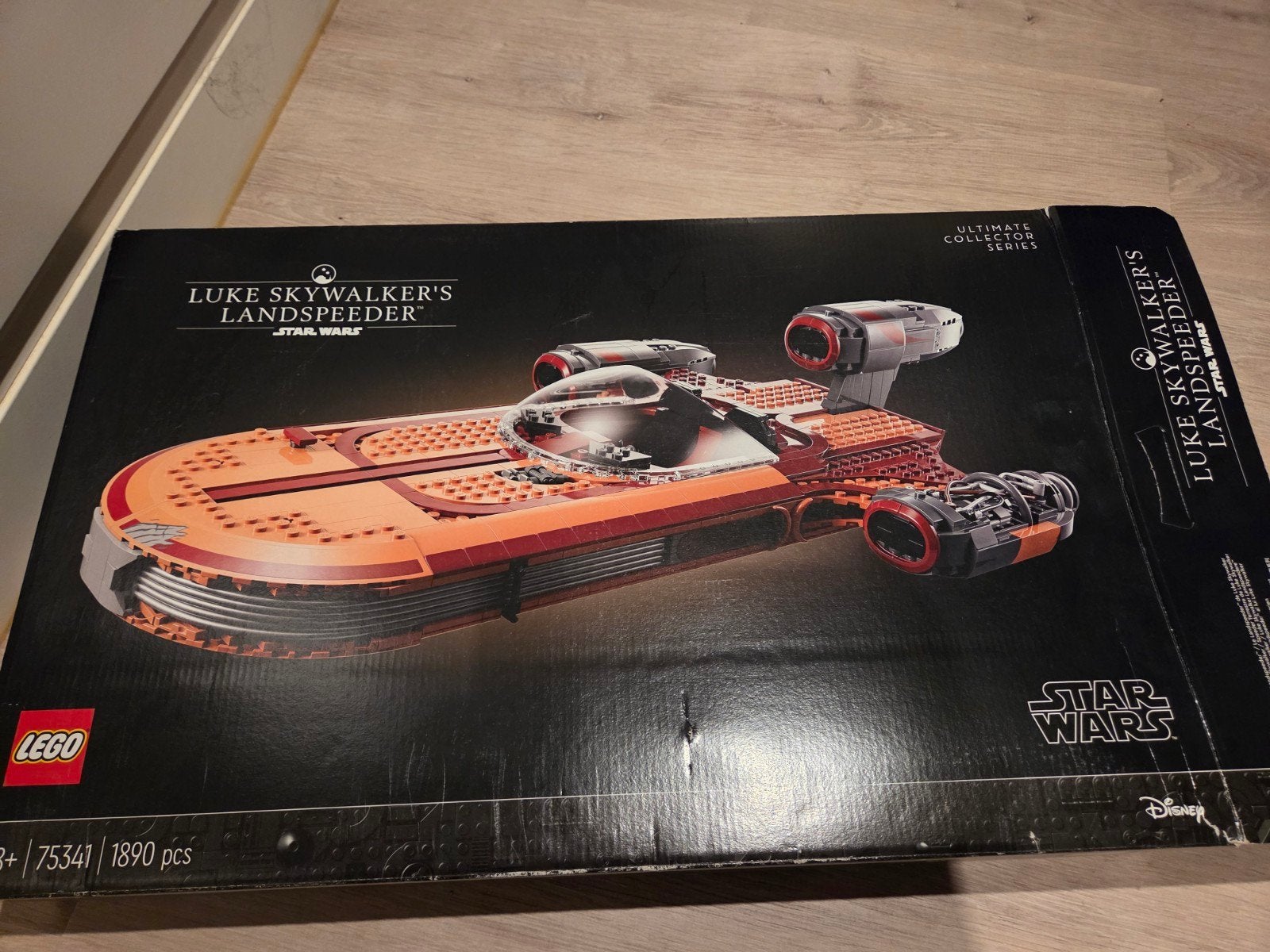 lego star wars landspeeder ucs 75341, Ophalen, Star Wars, Lego, Zo goed als nieuw