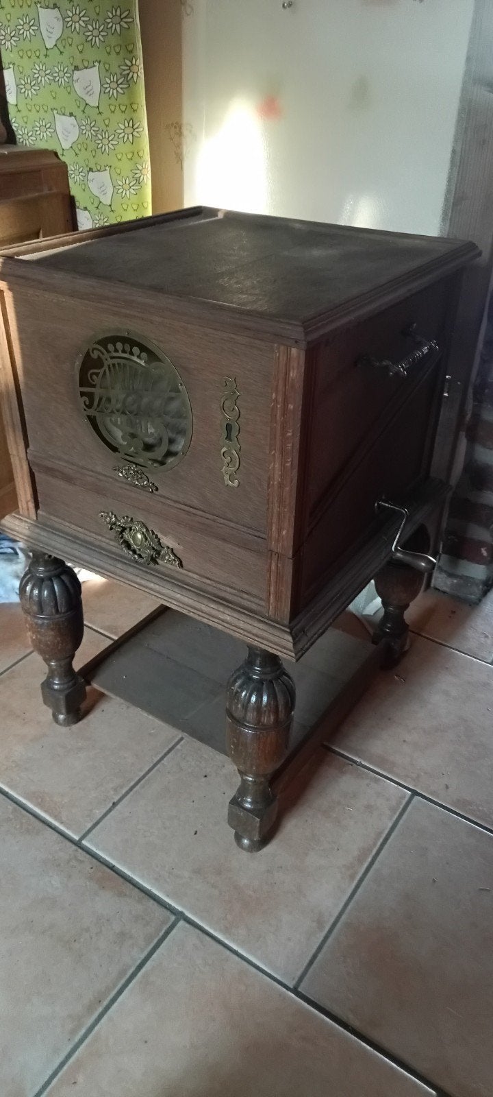 Idéal Concert Gramophone ancien, vinyle, Autres marques, Réglage pitch, Tourne-disque, Enlèvement