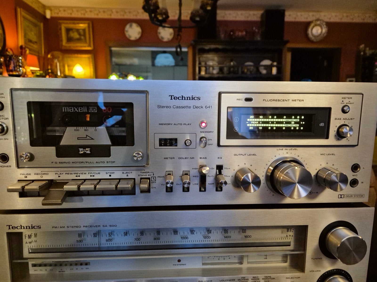 Technics RS-641 (1978-80), Audio, Tv en Foto, Ophalen, Enkel