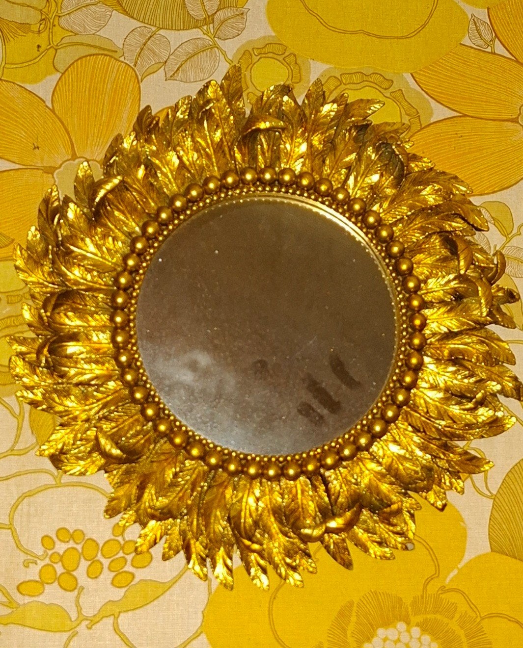 MIROIR SOLEIL VINTAGE, Enlèvement ou Envoi