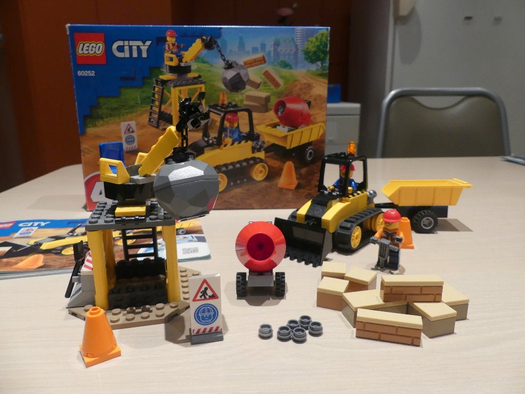 Lego City 60252 :   CHANTIER DE DEMOLITION, Enlèvement ou Envoi, Instructions incluses, Lego, City