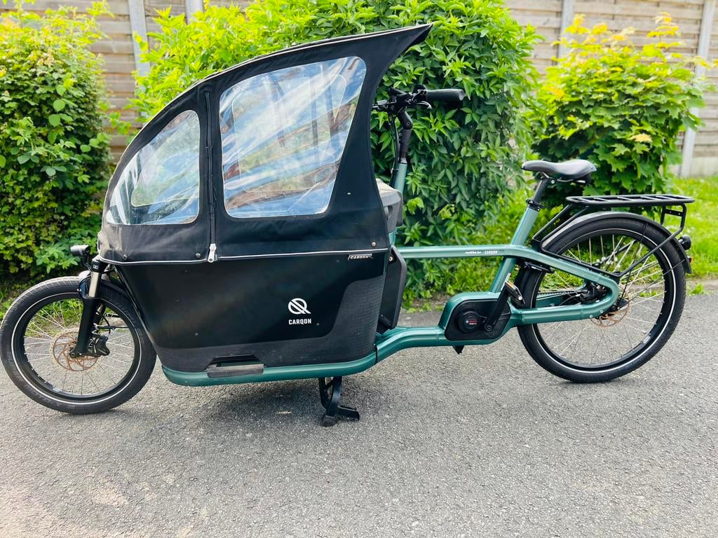 Bakfiets Carqon,Bosch Performance line., Fietsen en Brommers, Ophalen of Verzenden, Zo goed als nieuw