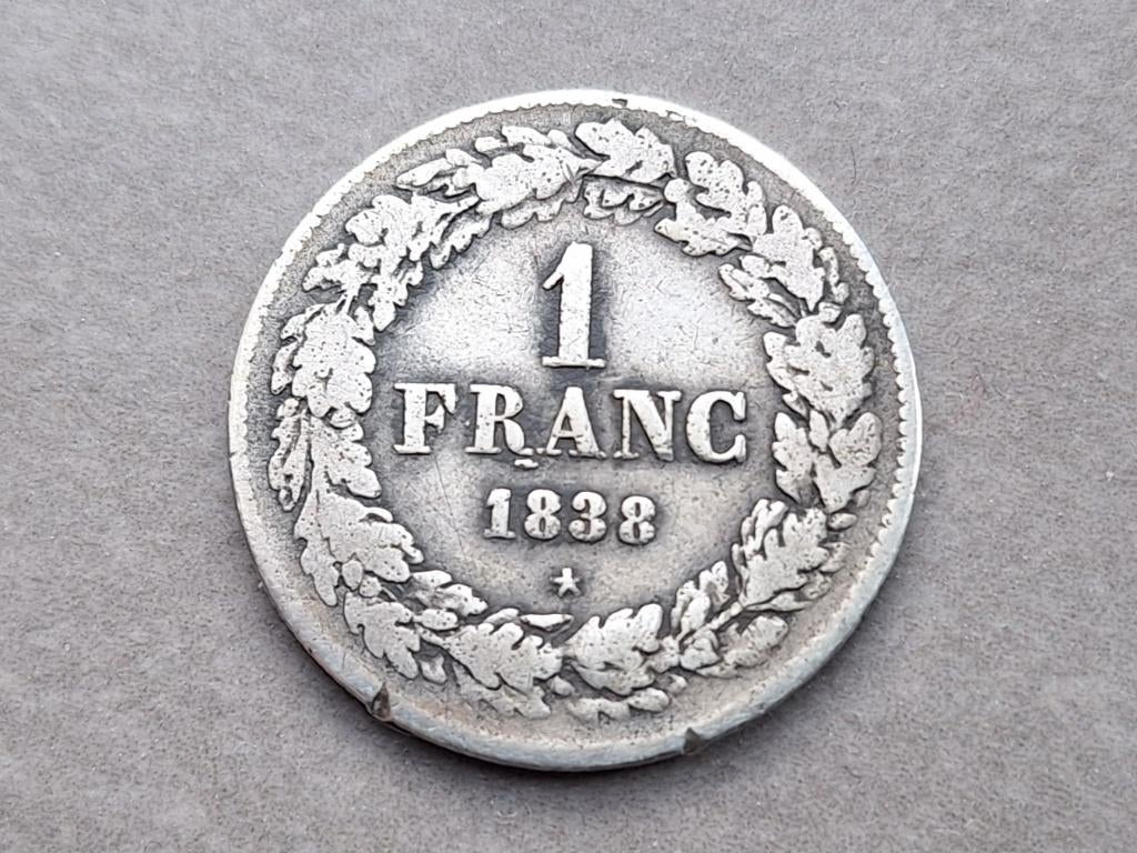 1 franc 1838 Leopold, Enlèvement ou Envoi