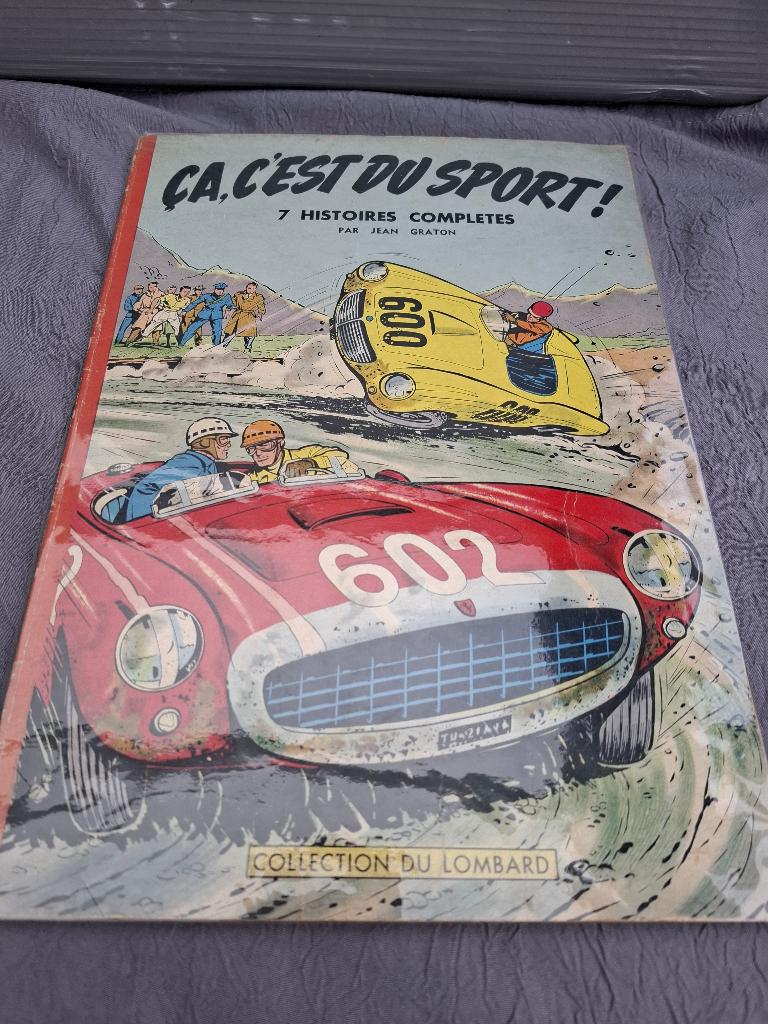 MICHEL VAILLANT Ça, c'est du sport ! GRATON EO 1957 LOMBARD, Enlèvement