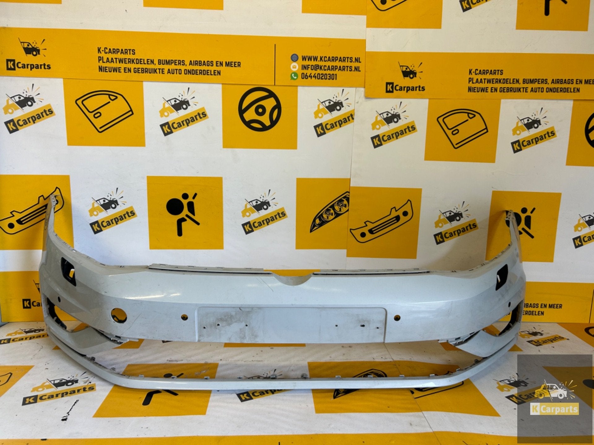 Voorbumper Volkswagen Golf 7 Facelift PDC KLS 5G0807221FL, Info@fabrikant.eu, Bumper, Fabrikant BV, Gebruikt