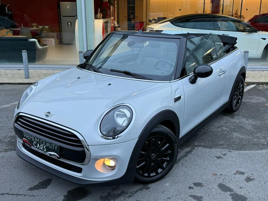 MINI Cooper D Cabrio Zeer nette wagen met 12 maand waarborg, Auto's, 4 zetels, Gebruikt, Cabriolet, Wit