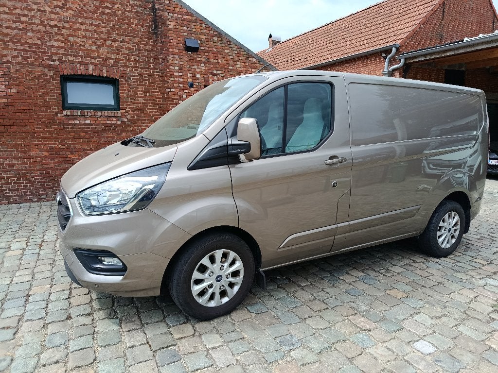 Ford Transit Custom (bestelwagen), Auto's, Bestelwagens en Lichte vracht, 4 deurs, Stof, 1995 cc, Euro 6