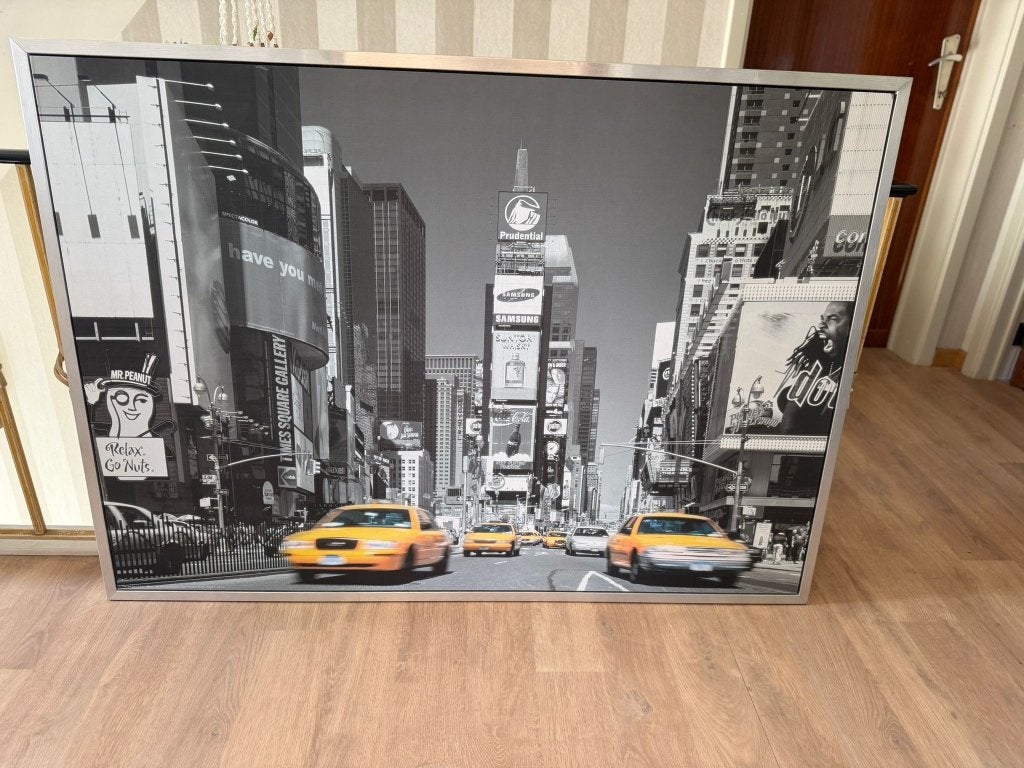Grande décoration murale IKEA — Times Square, 140 cm, Objet de décoration, 100 cm, Comme neuf