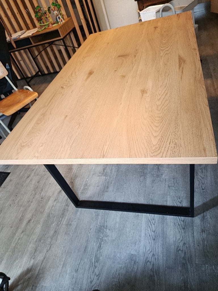 Table de chez Jysk, Huis en Inrichting, Tafels | Eettafels, Ophalen, Zo goed als nieuw, Vijf personen of meer