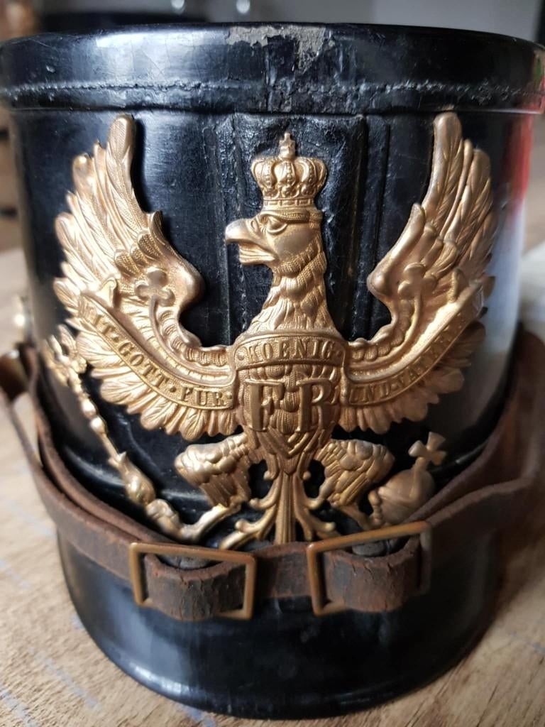 pickelhaube, Ophalen of Verzenden, Landmacht, Helm of Baret