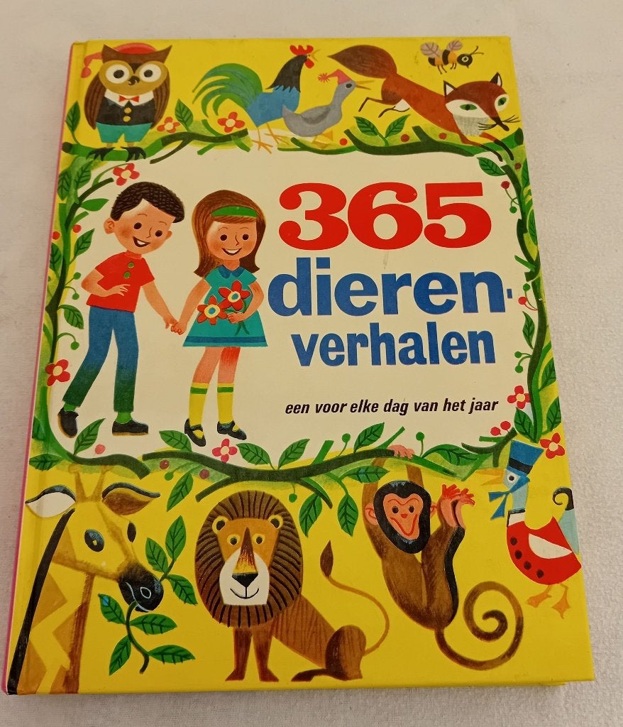 365 dierenverhalen + Sprookjeswereld, Enlèvement ou Envoi, Utilisé, Contes (de fées), Diverse Auteurs