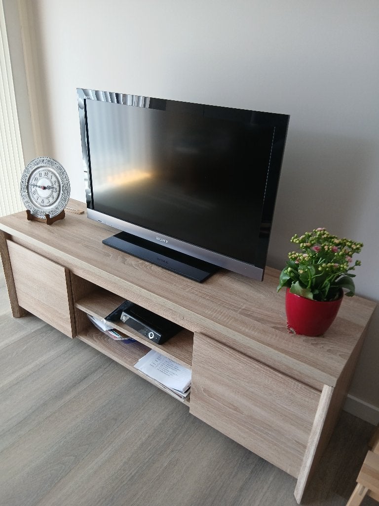 Beau meuble de télévision, 25 à 50 cm, Moins de 100 cm, Comme neuf, 100 à 150 cm