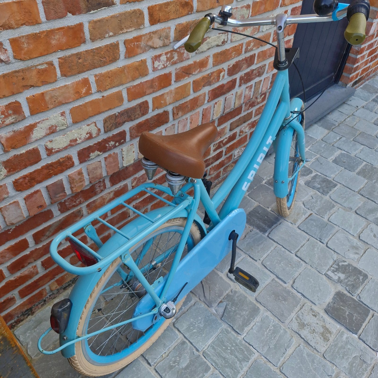 meisjes fiets in goede staat, Ophalen, Terugtraprem, 22 inch, Gebruikt