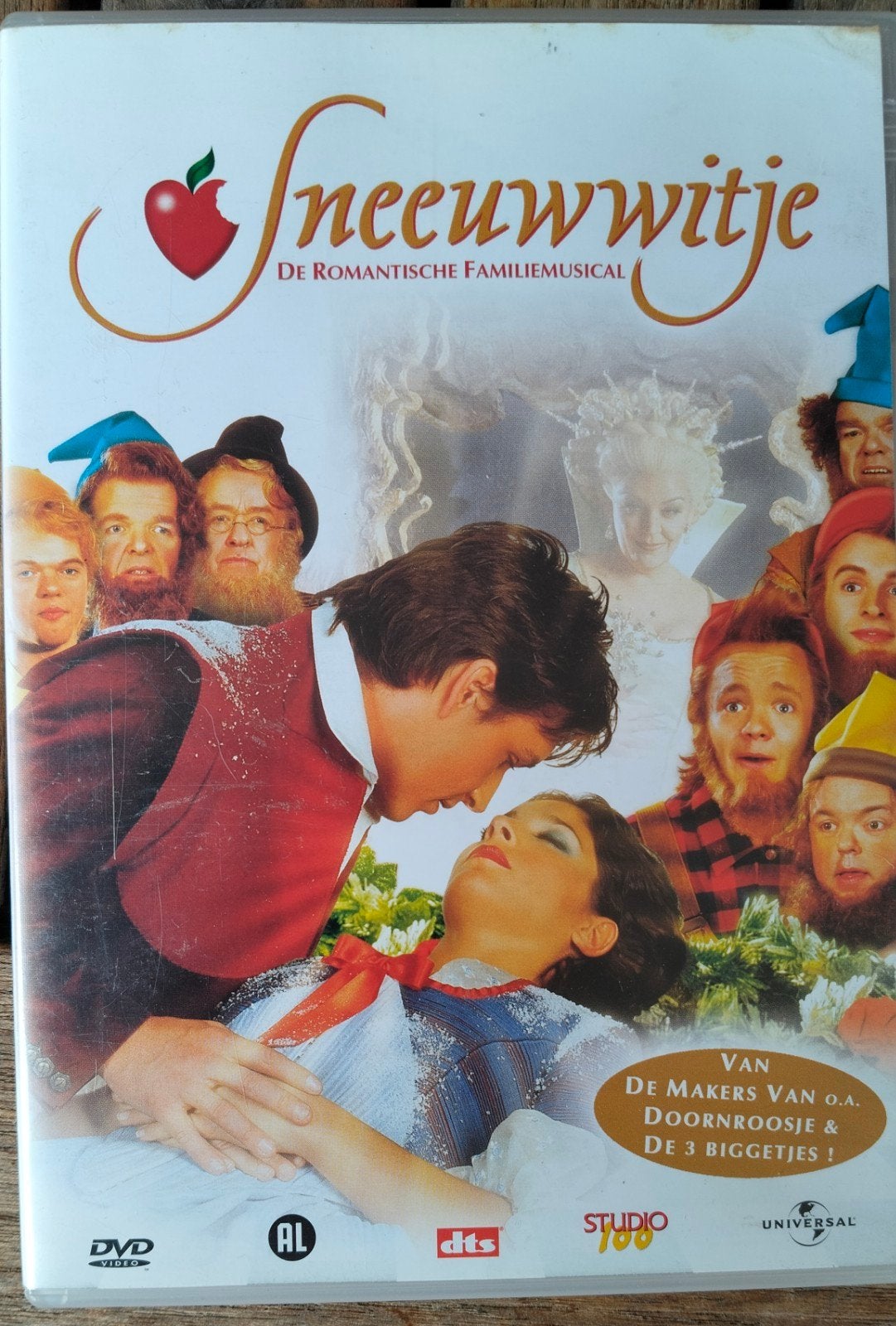 Sneeuwwitje de musical, Cd's en Dvd's, Dvd's | Kinderen en Jeugd, Ophalen of Verzenden