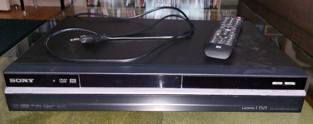 Sony RDR-HXD890 DVD/HDD Recorder, Ophalen of Verzenden, Zo goed als nieuw, HDMI, Minder dan 500 GB