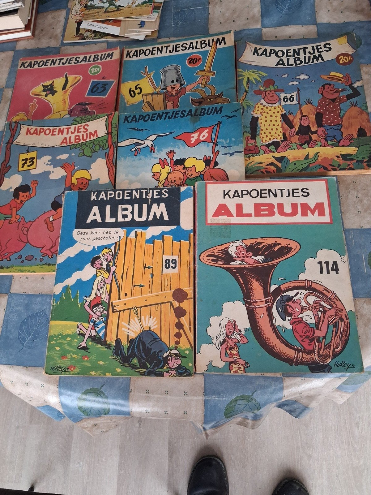 7  kapoentje albums tussen 1964 en 1973, Ophalen of Verzenden