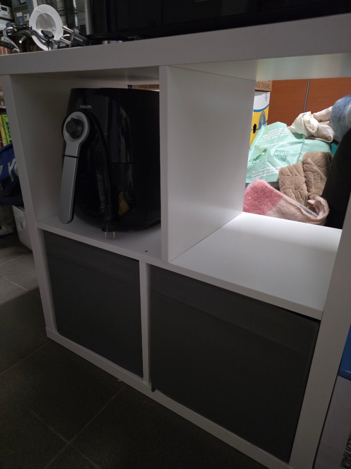 kastje met airfryer , waterkoker en tostiapparaat, Huis en Inrichting, Ophalen