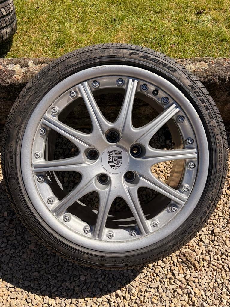 Jantes - Porsche Sport Design 18’’, Auto-onderdelen, Banden en Velgen, 18 inch, Gebruikt, Velg(en), 265 mm