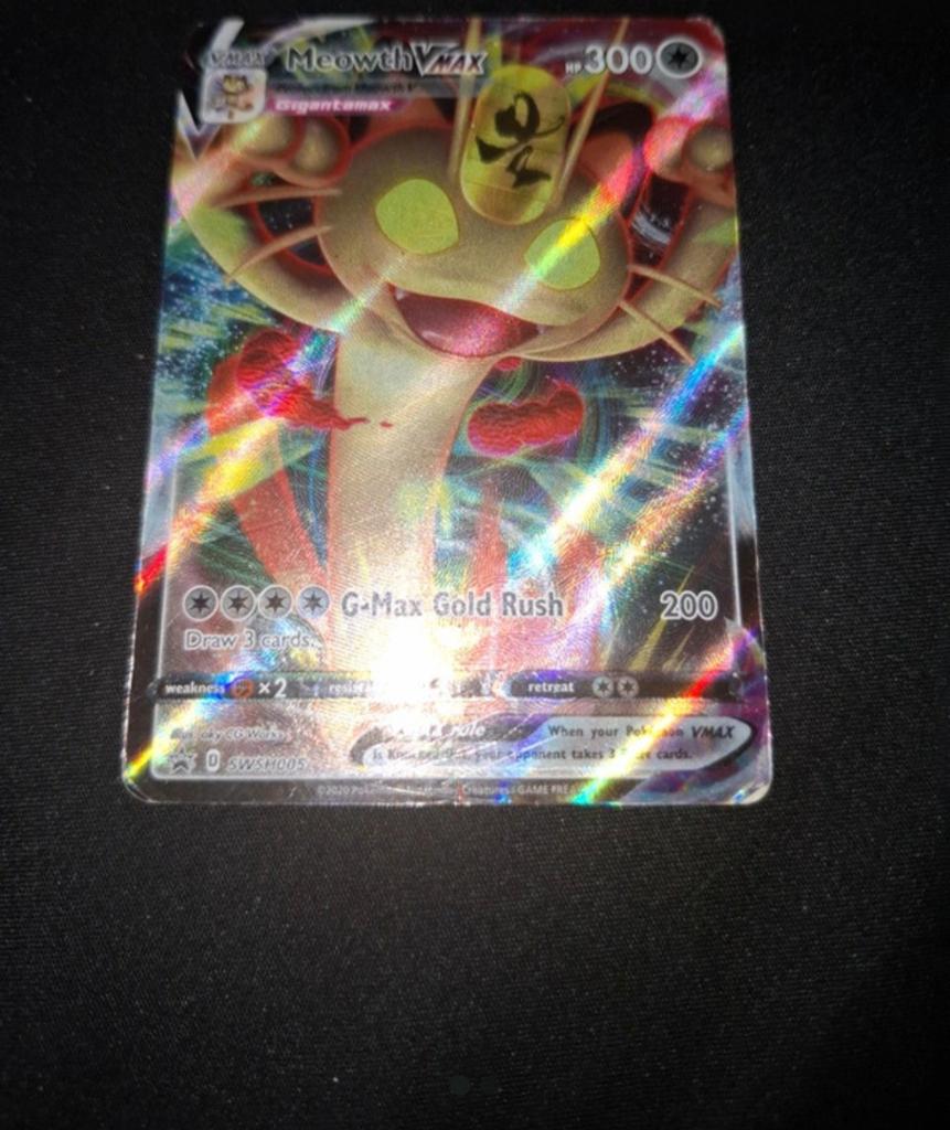 Meowth Vmax, Hobby en Vrije tijd, Ophalen of Verzenden