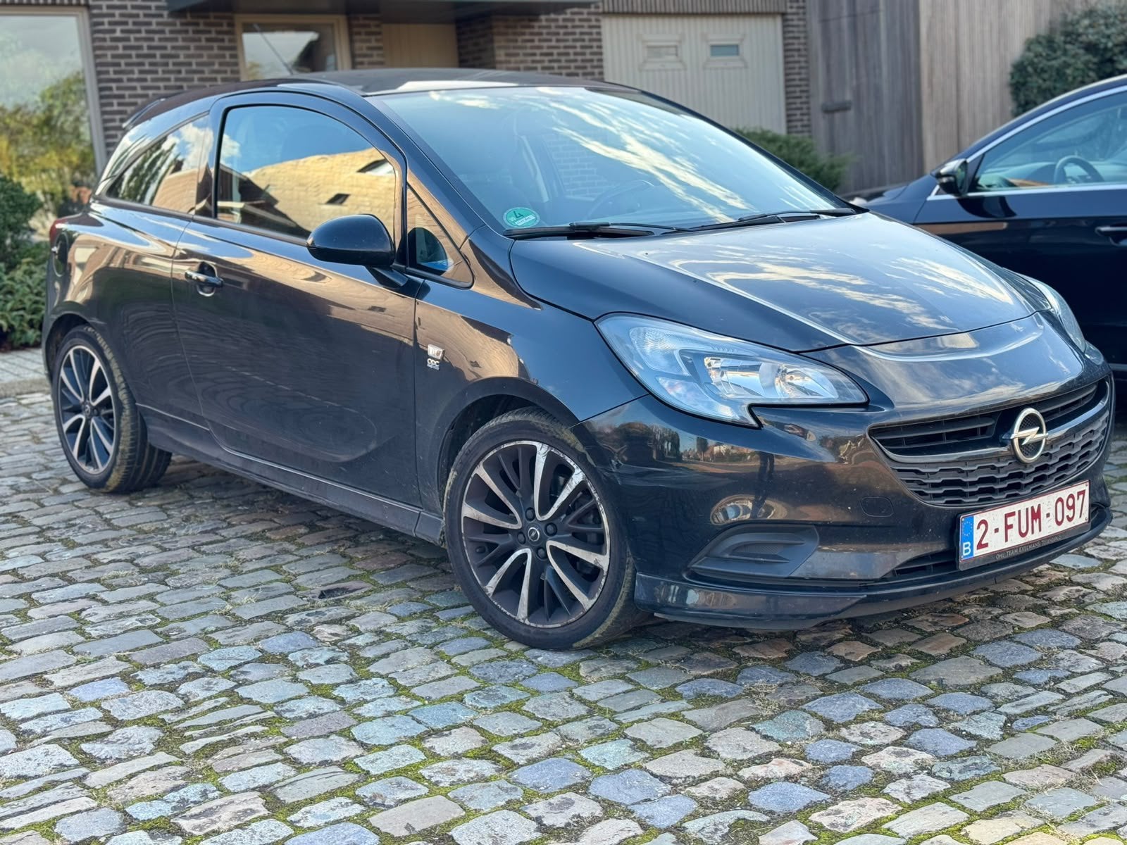 Opel Corsa 1.0 Benzine Euro 6b, Auto's, Zwart, Handgeschakeld, Particulier, Corsa