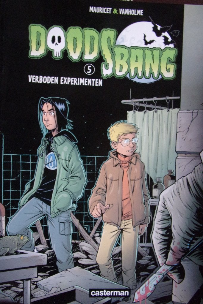 doodsbang : complete reeks nr 1 tot en met 5  softcover, Enlèvement ou Envoi