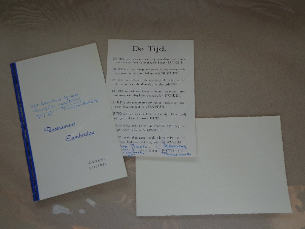 Verzamelaar items van Club Brugge 1968, Ophalen of Verzenden, Zo goed als nieuw, Overige typen