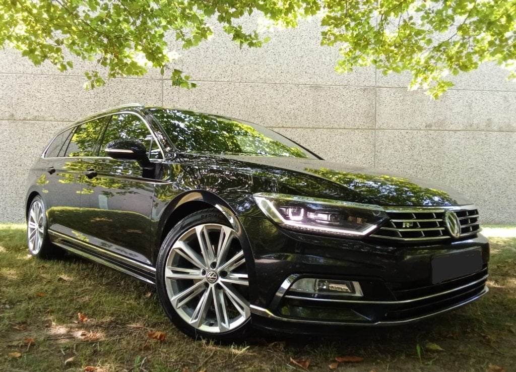 VW / PASSAT / 2.0 TDI / 190 / R LINE, Auto's, Automaat, Zwart, Leder, Diesel