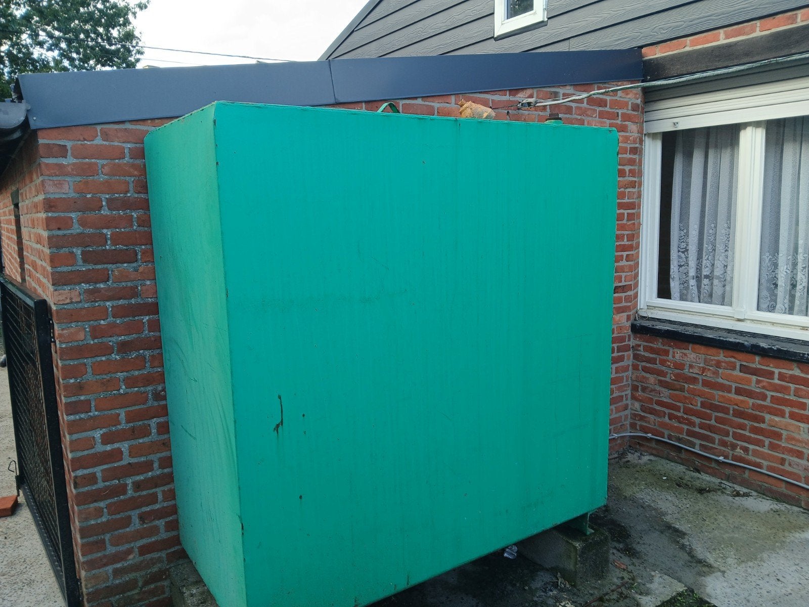 Mazoutvat, Doe-het-zelf en Bouw, Ophalen