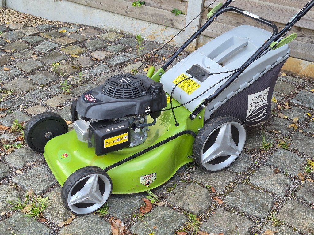 Grasmaaier zelftrekker Honda GCV160, Honda, Tondeuse rotative, Utilisé, Sac de ramassage