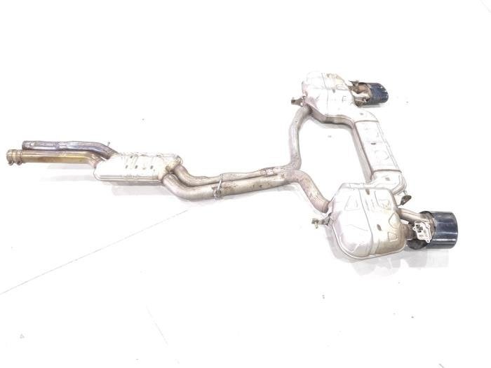 Echappement silencieux arrière + central d'un Audi RS6, -, 3 mois de garantie, Audi, Utilisé