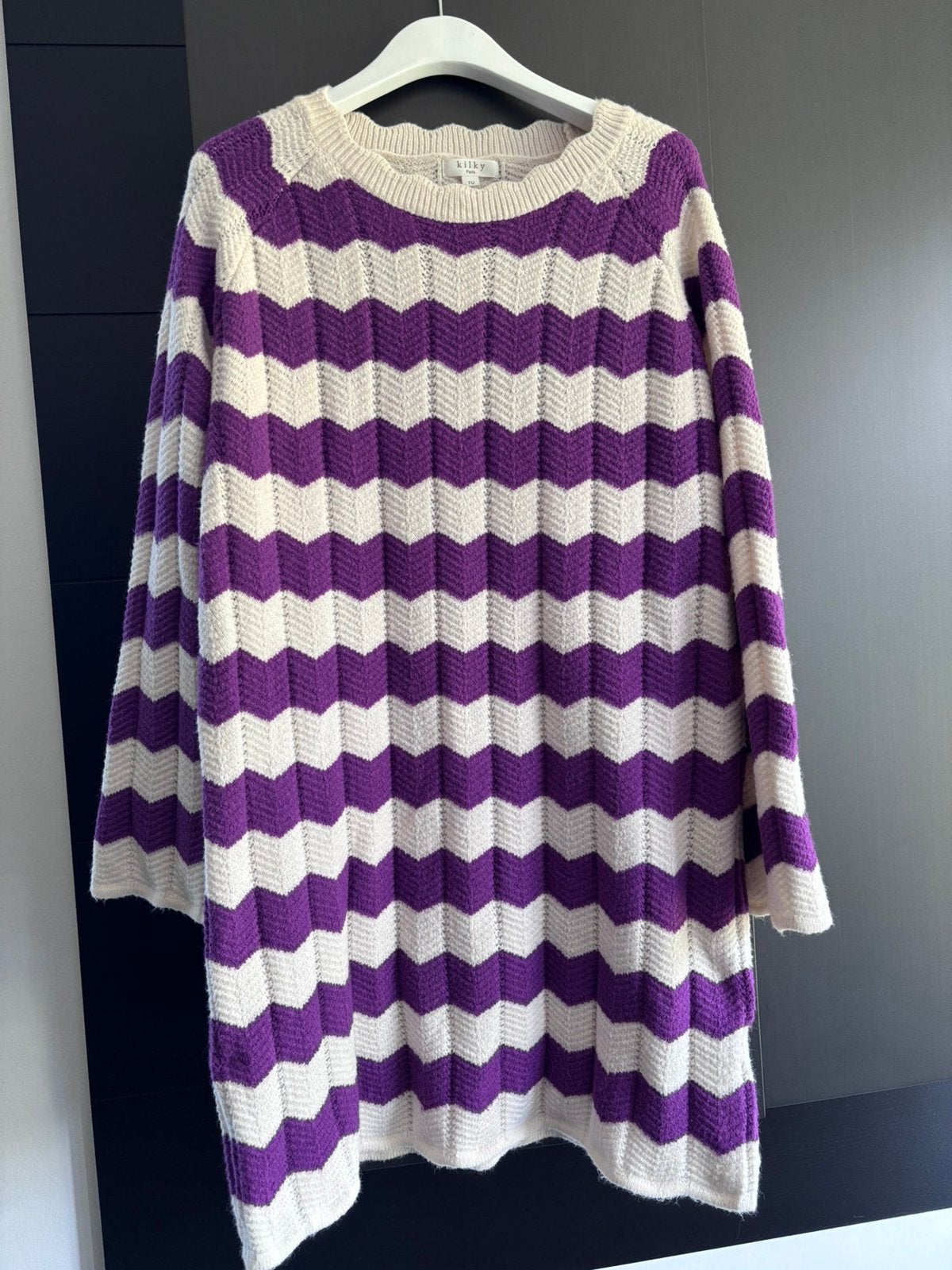Warm gebreid tuniek/kleedje one size, Ophalen of Verzenden, Nieuw, Overige kleuren