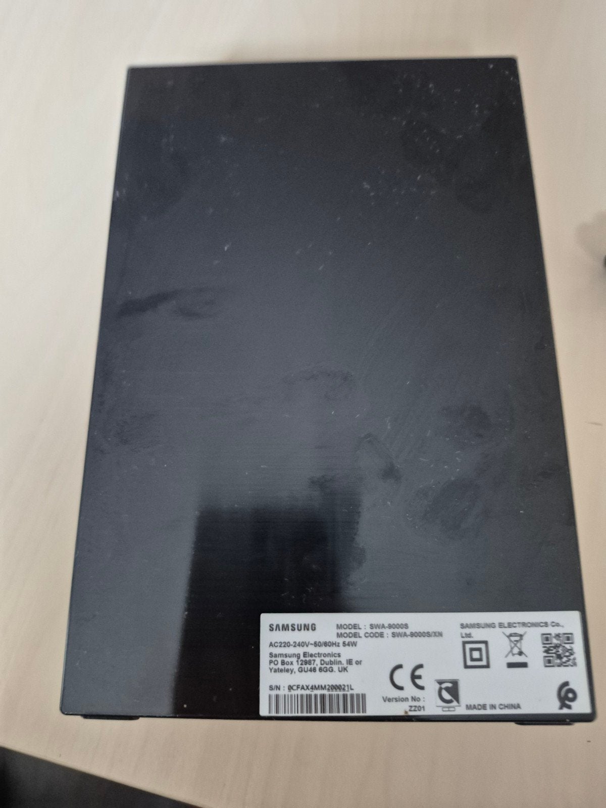samsung swa-9000s, Ophalen, Bluetooth, Zo goed als nieuw