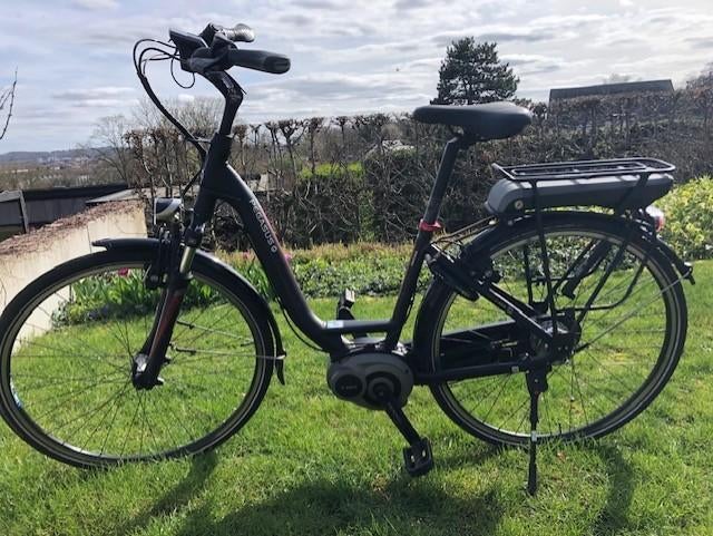 electrische fiets, Fietsen en Brommers, Gebruikt, Minder dan 47 cm, 50 km per accu of meer, Ophalen