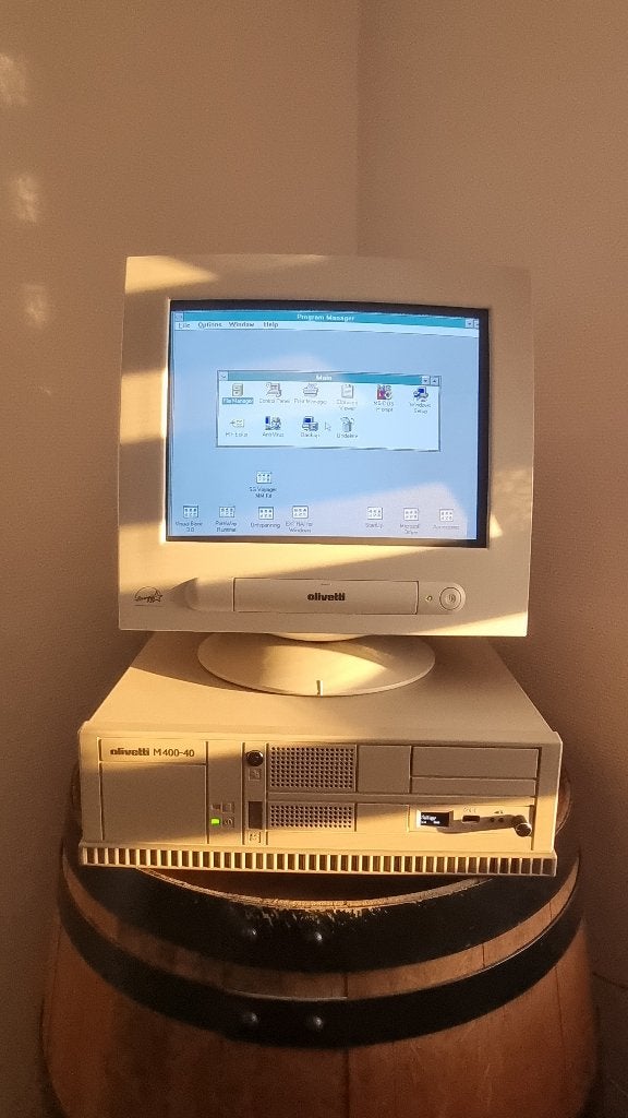 Olivetti M400-40 INTEL 486 33Mhz, Computers en Software, Ophalen