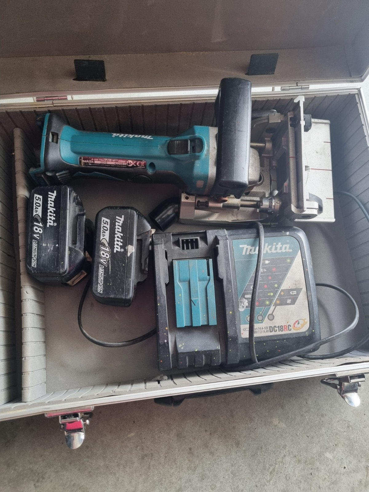 makita lamellenfrees, Ophalen