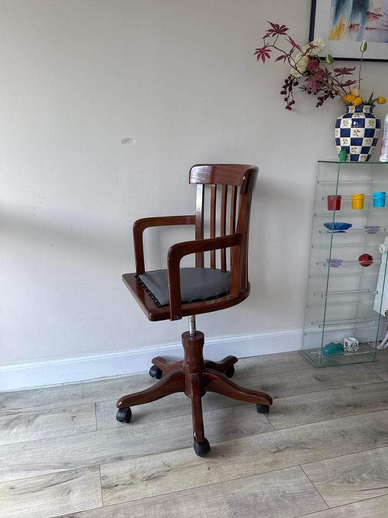 Vintage office chair, Verzenden, Zo goed als nieuw