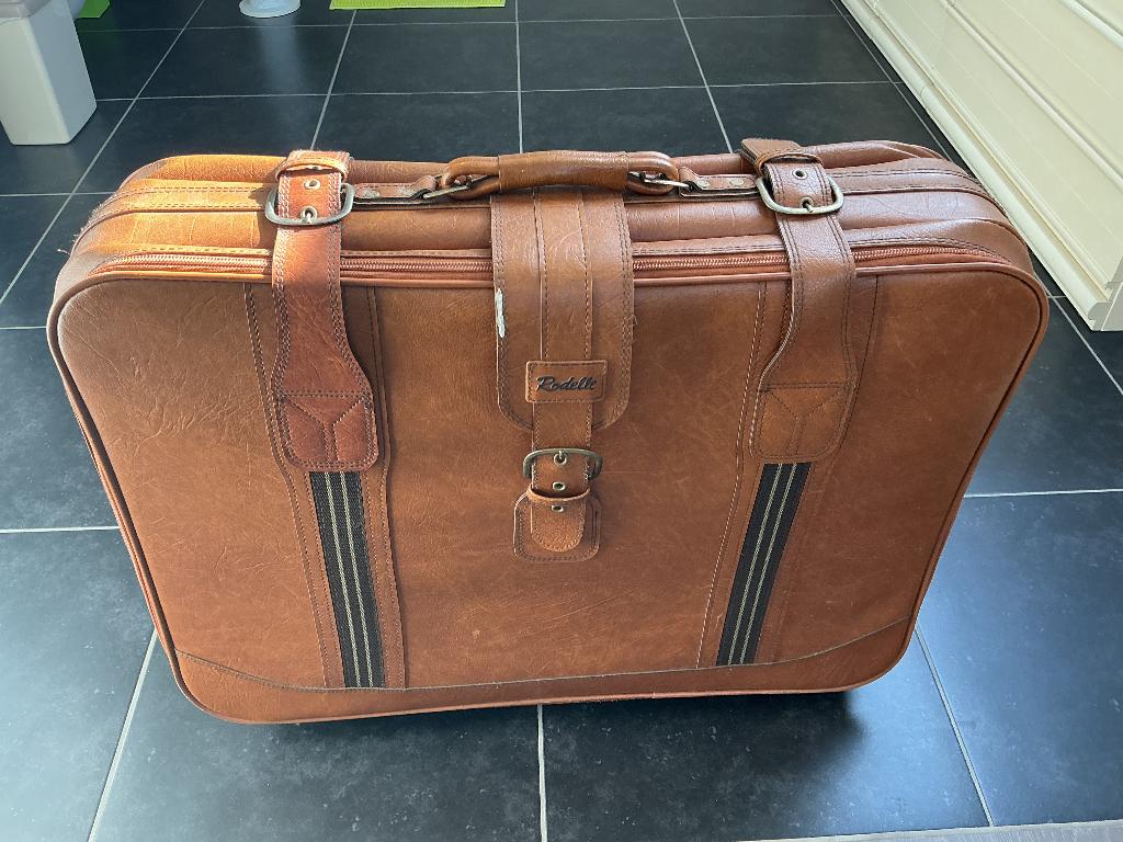 Koffers, Ophalen, Gebruikt, Bruin, Wieltjes