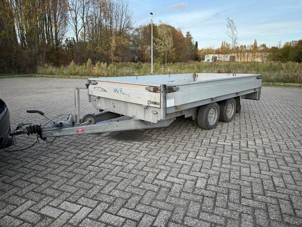 Aanhanger 2.7ton, Ophalen of Verzenden, Zo goed als nieuw