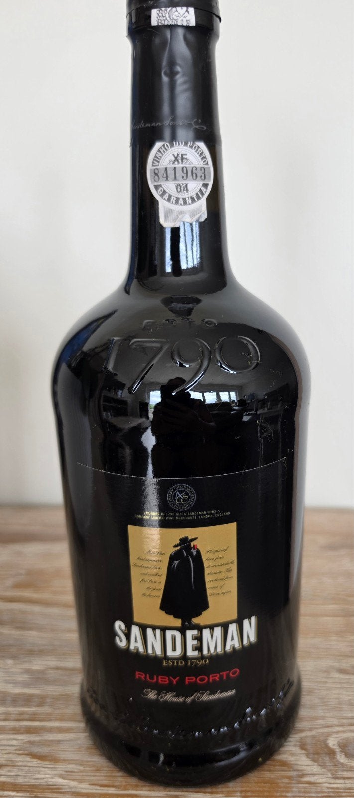 Porto Sandeman 100cl, Ophalen
