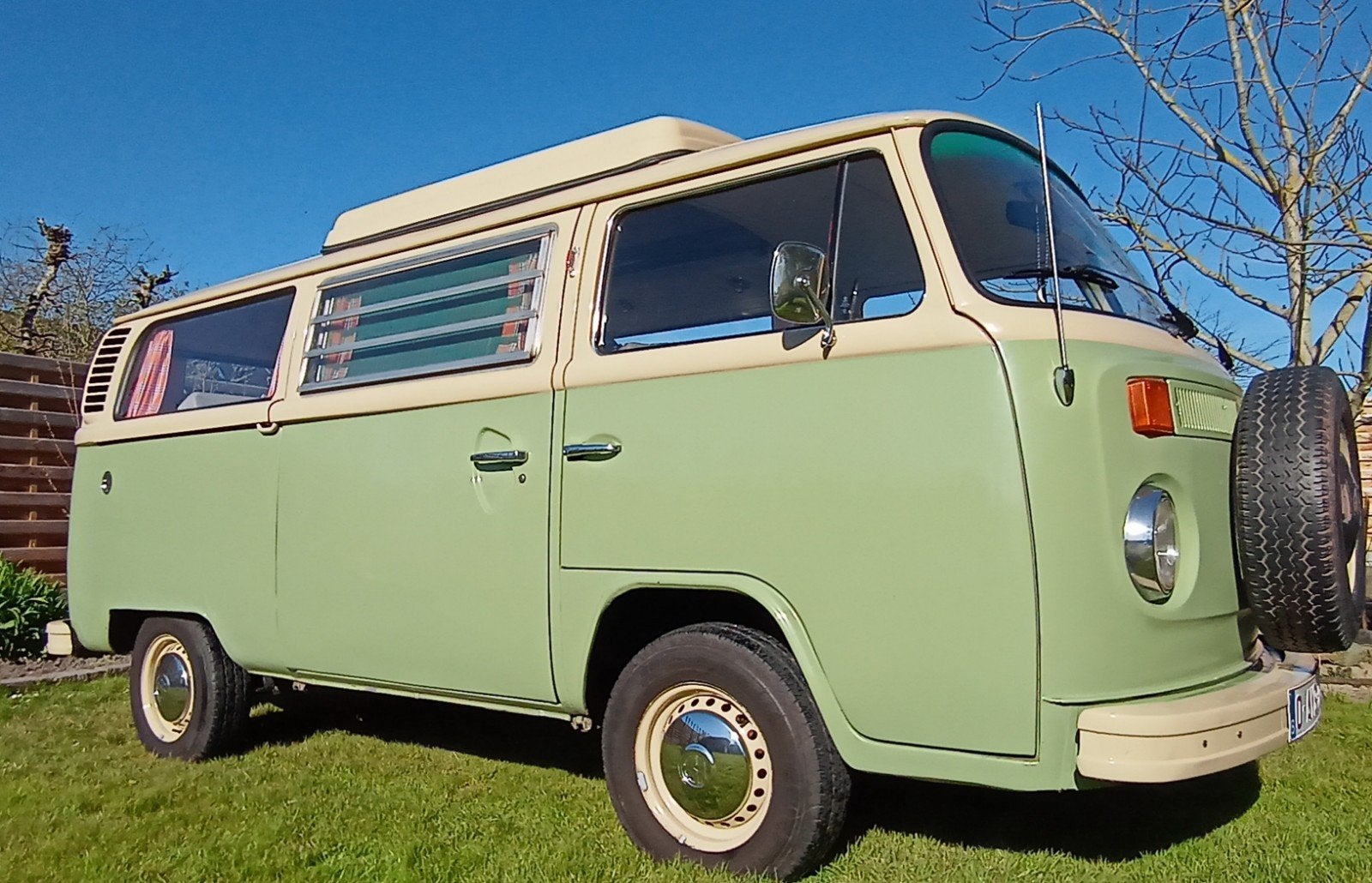 vw transporter t2 B, 4 deurs, Stof, Handgeschakeld, Grijs
