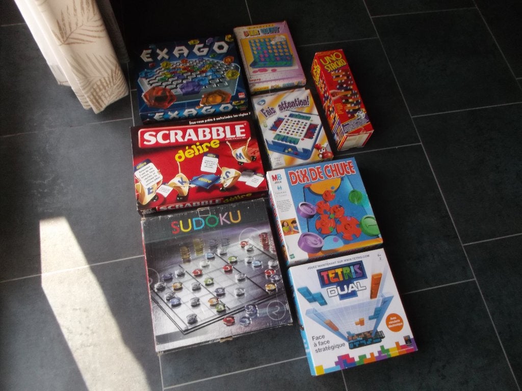 lot 8 jeux de société, Enlèvement ou Envoi, Utilisé