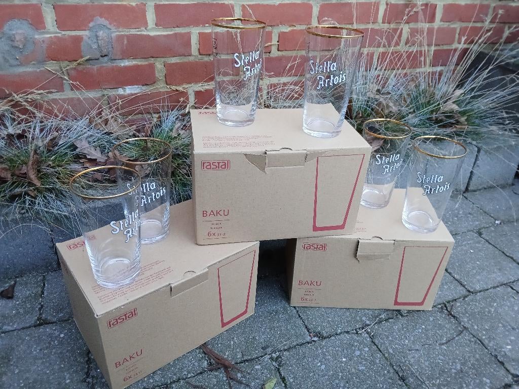 Stella Artois, "boerkes" , 24 stuks, Ophalen, Stella Artois