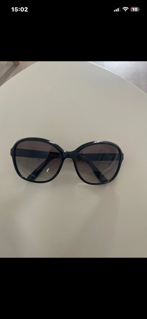Zonnebril dames prada, Comme neuf, Lunettes de soleil, Noir, Prada