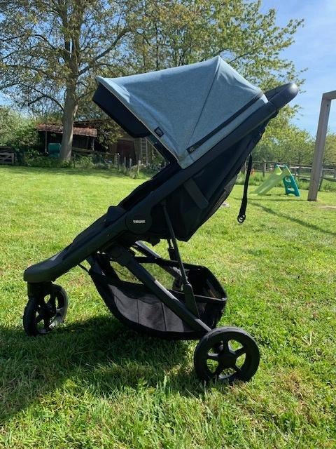 Thule Spring buggy, Kinderen en Baby's, Buggy's, Gebruikt, Overige merken, Regenhoes, Verstelbare rugleuning, Zonnekap, Ophalen