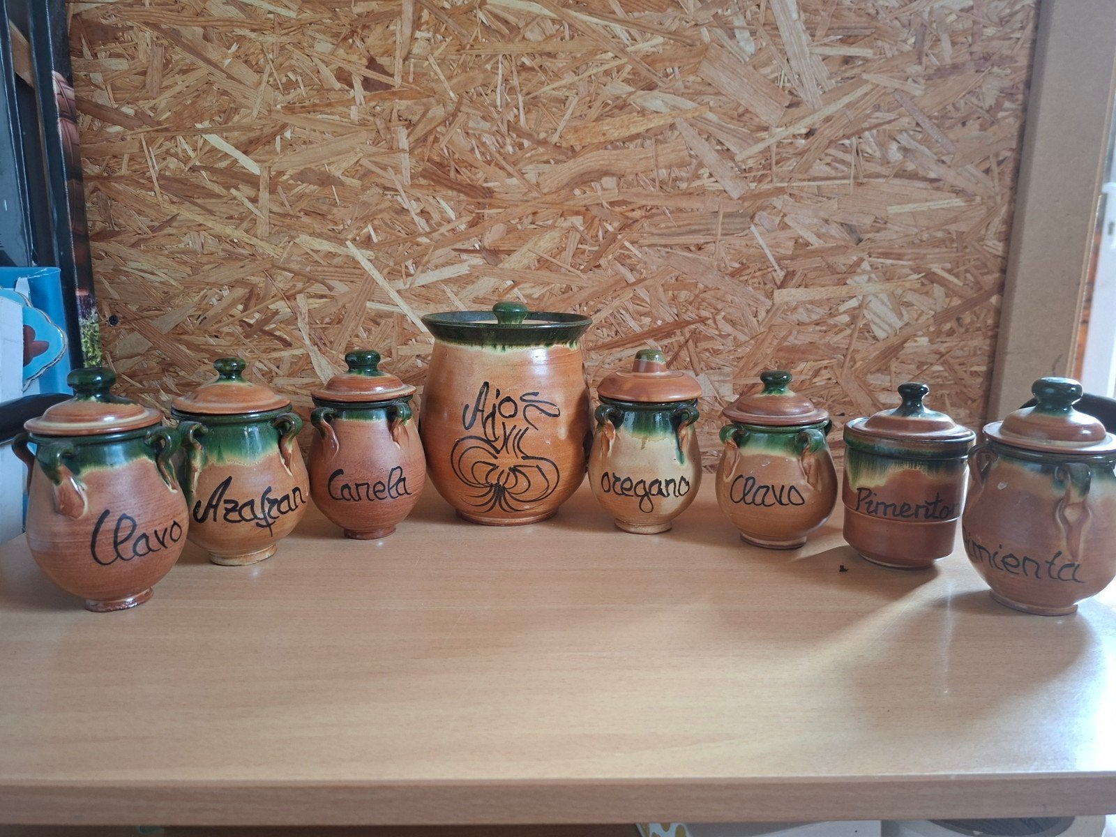 kruidenpotjes, Ophalen, Gebruikt