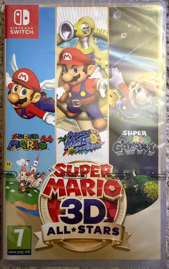 Super mario 3D All-stars blister, Consoles de jeu & Jeux vidéo, Envoi, Comme neuf